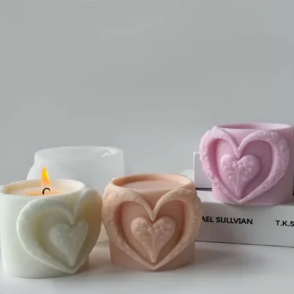 Heart Leaf Scented Candle 6 CM