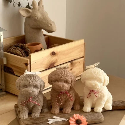 Luxe Pup Scented Candle 9 Cm