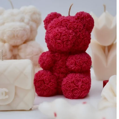 Bloombear Scented Candle 9 Cm
