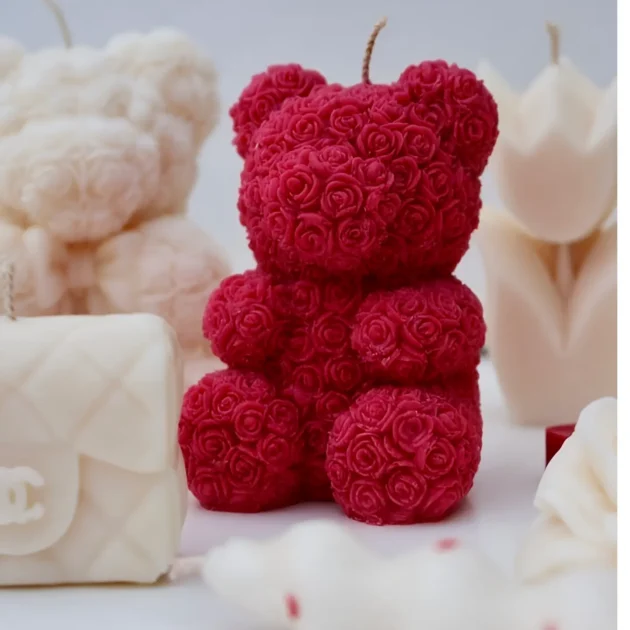 Bloombear Scented Candle 9 Cm