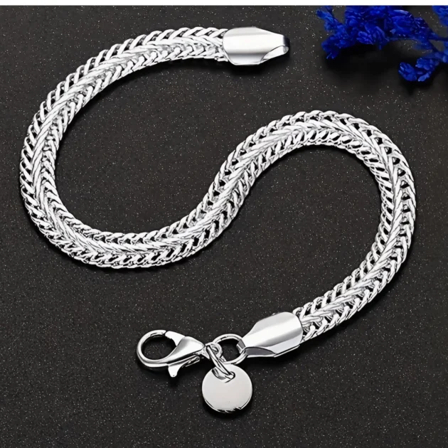 Titan Woven Chain Bracelet - Image 2