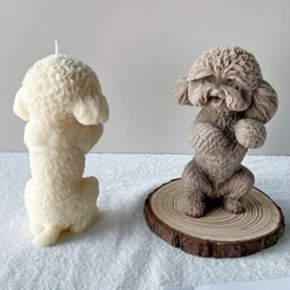 Poodle Pals Scented Candle 9 Cm
