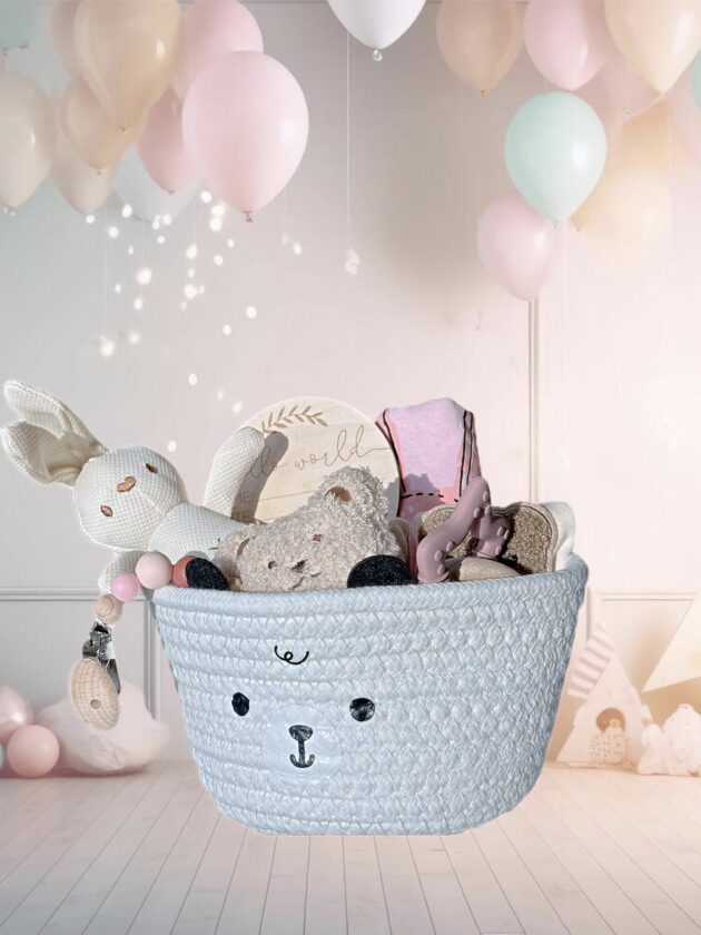The Pink Blossom Baby Basket