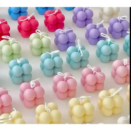Bubble Bliss Scented Candle 6 Cm