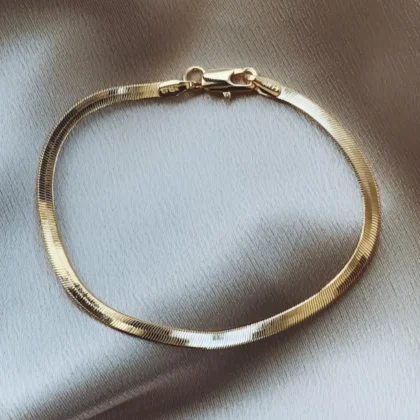 Golden Sleek Bracelet