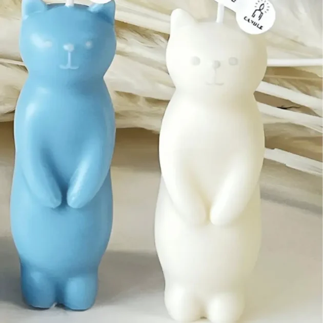 Standing Cat Scented Candle - Image 3