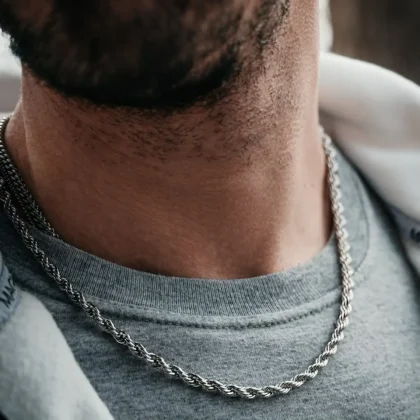Silver Rope Chain