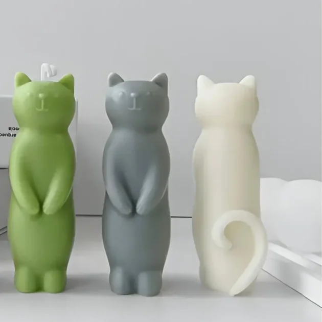 Standing Cat Scented Candle - Image 2