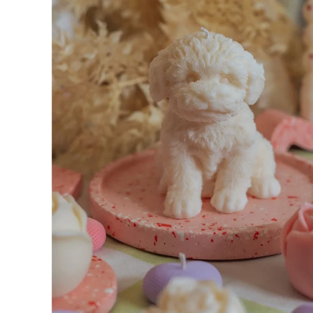Luxe Pup Scented Candle 9 Cm - Image 2