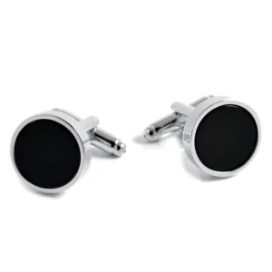 Onyx Eclipse Cufflinks