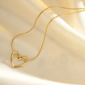 Golden Heartbeat Necklace